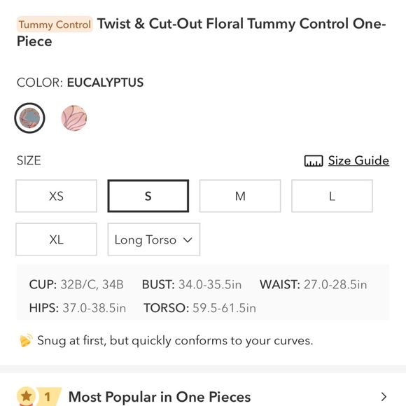 👙 Cupshe Grey Swimsuit - Picture 6 of 7